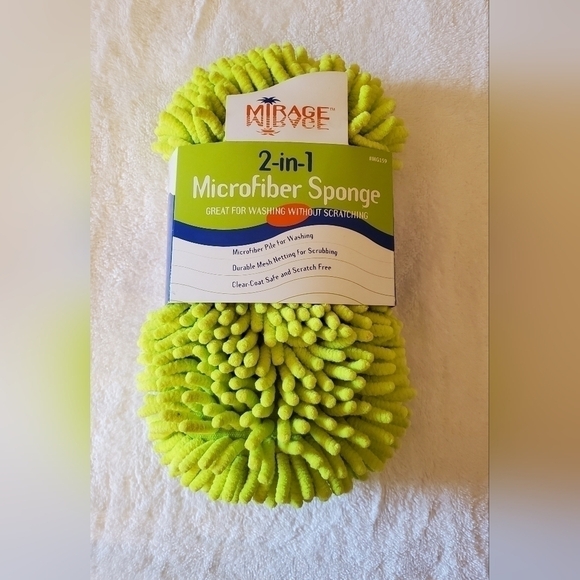 Mirage 2 n 1 Microfiber Sponge - Picture 1 of 2
